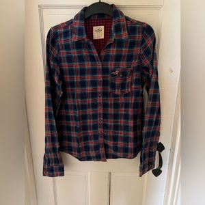 Hollister Flannel Women’s Shirt, Large